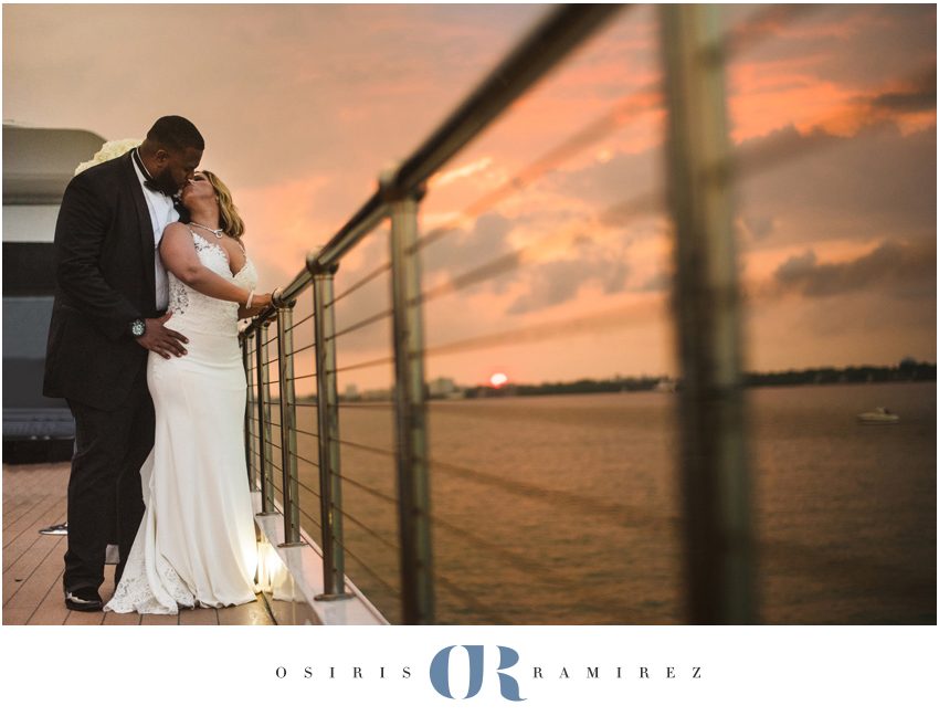 miami seafair yacht wedding photography