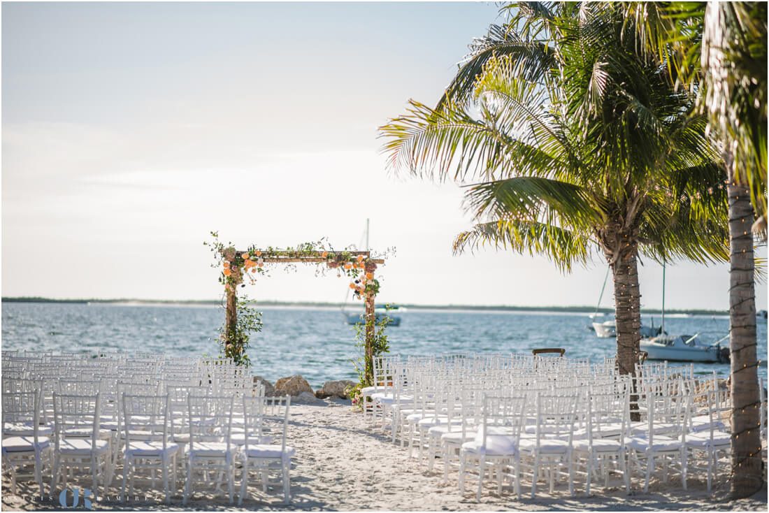 key largo beach wedding