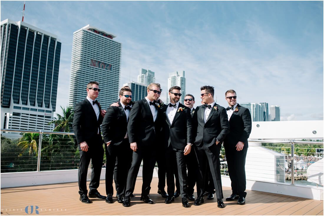 Miami Seafair Yacht Wedding Photography